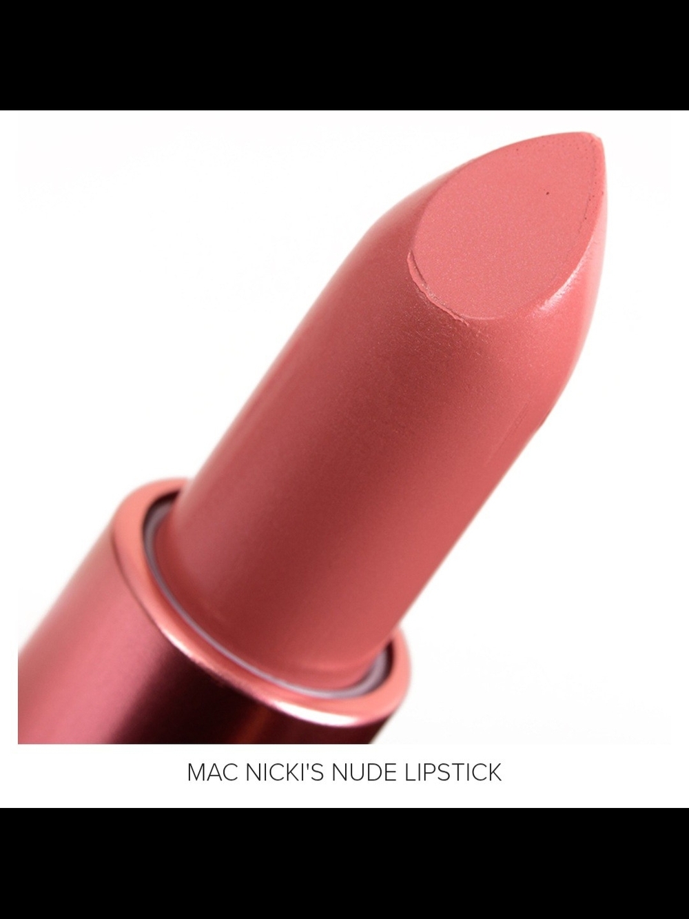 MAC Cosmetics Nicki's Nude - Dusty Rose Nude Lipstick
